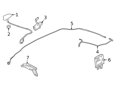 Antenna & Radio for 2016 Honda Civic #0