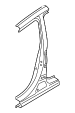 5312B327 - Body: Center Pillar for Mitsubishi Image