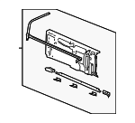 93803910 - Body: Storage Box for Cadillac: Escalade EXT | Chevrolet: Avalanche, Avalanche 1500, Avalanche 2500 Image