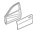 T4N2632 - Body: Door Shell for Jaguar Image