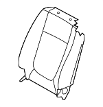 884622F000193 - Body: Seat Back Cover for Kia: Spectra Image