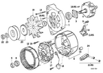 12311726022 - Engine Electrical System: Voltage Regulator for BMW Image
