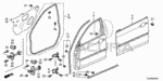 9555111000 - Body/Air Conditioning: PLUG, BLIND (11MM) for Acura Image