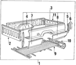 MB549204 - Body: Box Assembly for Dodge: Ram 50 Image