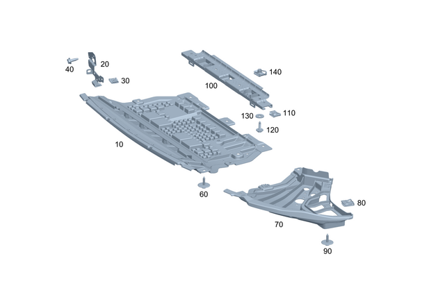 223520150064 - : Cover for Mercedes-Benz Image