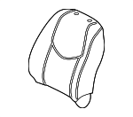 7107342351E0 - Body: Seat Back Cover for Toyota: RAV4 Image