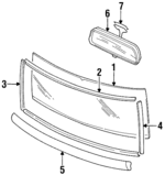 AWR2228 - : Windshield for Land-Rover Image