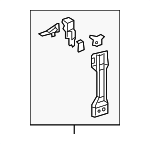 5320276021 - : Side Reinforced for Lexus: UX200, UX250h, UX300h Image