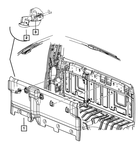 Panels-Moldings-Scuff Plates, Pillar, Cowl, 1/4 Panel Trim and Cargo Covers for 2016 Ram 1500 #4