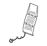 81124TR6L61 - Body: Seat Back Heater for Honda: Civic Image