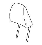 81140TT1A01ZA - : Headrest for Honda: Civic Image
