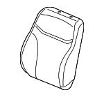 81527TR0A11 - Body: Seat Back Pad for Honda: Civic Image