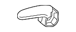 81621TA0A01ZA - Body: Adjust Handle for Honda: Accord, Civic, CR-V, CR-Z, Insight, Pilot Image