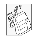 876504M873 - : Seat Back Assembly for Nissan Image