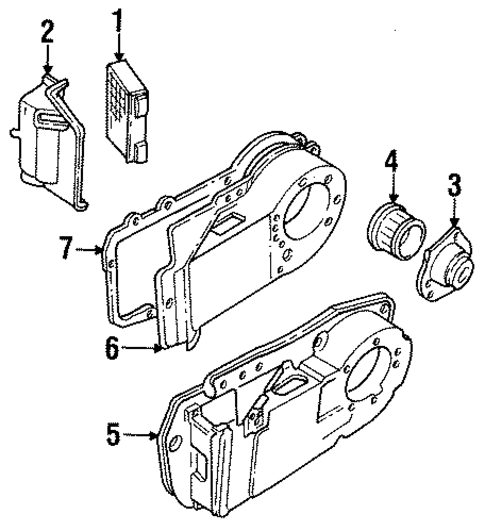Heater for 1993 Buick Park Avenue #0
