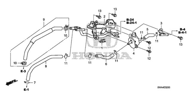 Install Pipe - Tubing (-'09) for 2007 Honda CR-V #0