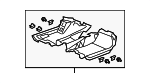 83301TE0A03ZA - : Front Carpet for Honda: Accord Image