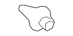 91560SYAJ01 - Body: Body B-Pillar Trim Panel Clip for Honda Image