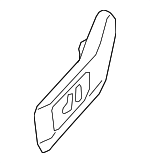 7TD872X9AA - Body: Outer Finish Panel for Ram: 1500 Image