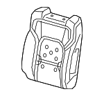 68368074AD - Body: Seat Back Pad for Ram: 1500 Image