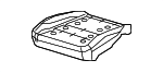68299842AD - Body: Seat Cushion Pad for Ram: 1500 Image