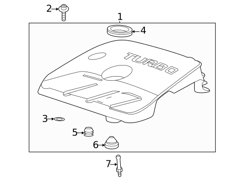 Engine Appearance Cover for 2025 Chevrolet Trailblazer #0