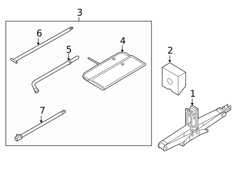 Jack & Components for 2015 INFINITI QX80 #0