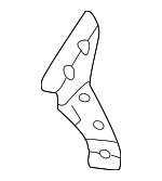 1EA971530B - Body: Inner Wheelhouse Mount for Audi Image
