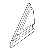 8Y0867368 - Body: Corner Trim Seal for Audi Image