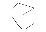 8Y0867382 - Body: Applique Seal for Audi Image
