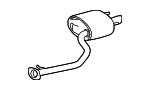 1743036450 - Exhaust: Muffler &amp; Pipe for Lexus: IS200t, IS300 Image
