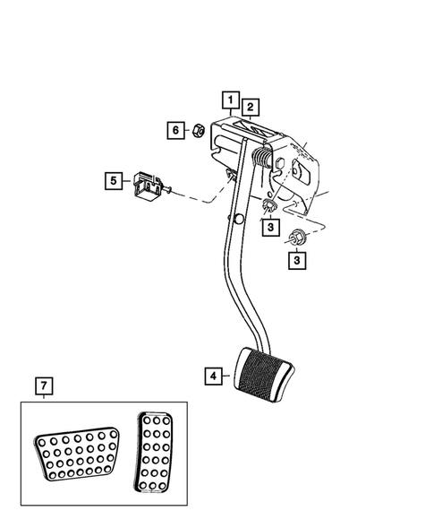 Brake Pedals for 2021 Dodge Charger #0