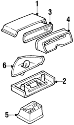 917755 - Electrical: High Mount Lamp for GM Image
