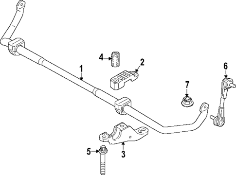 Stabilizer Bar & Components for 2023 BMW i7 #3