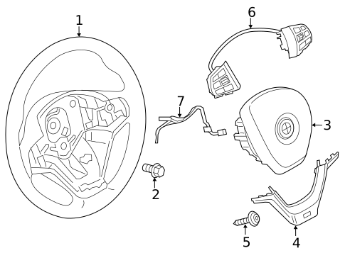Steering Wheel & Trim for 2015 BMW X3 #4