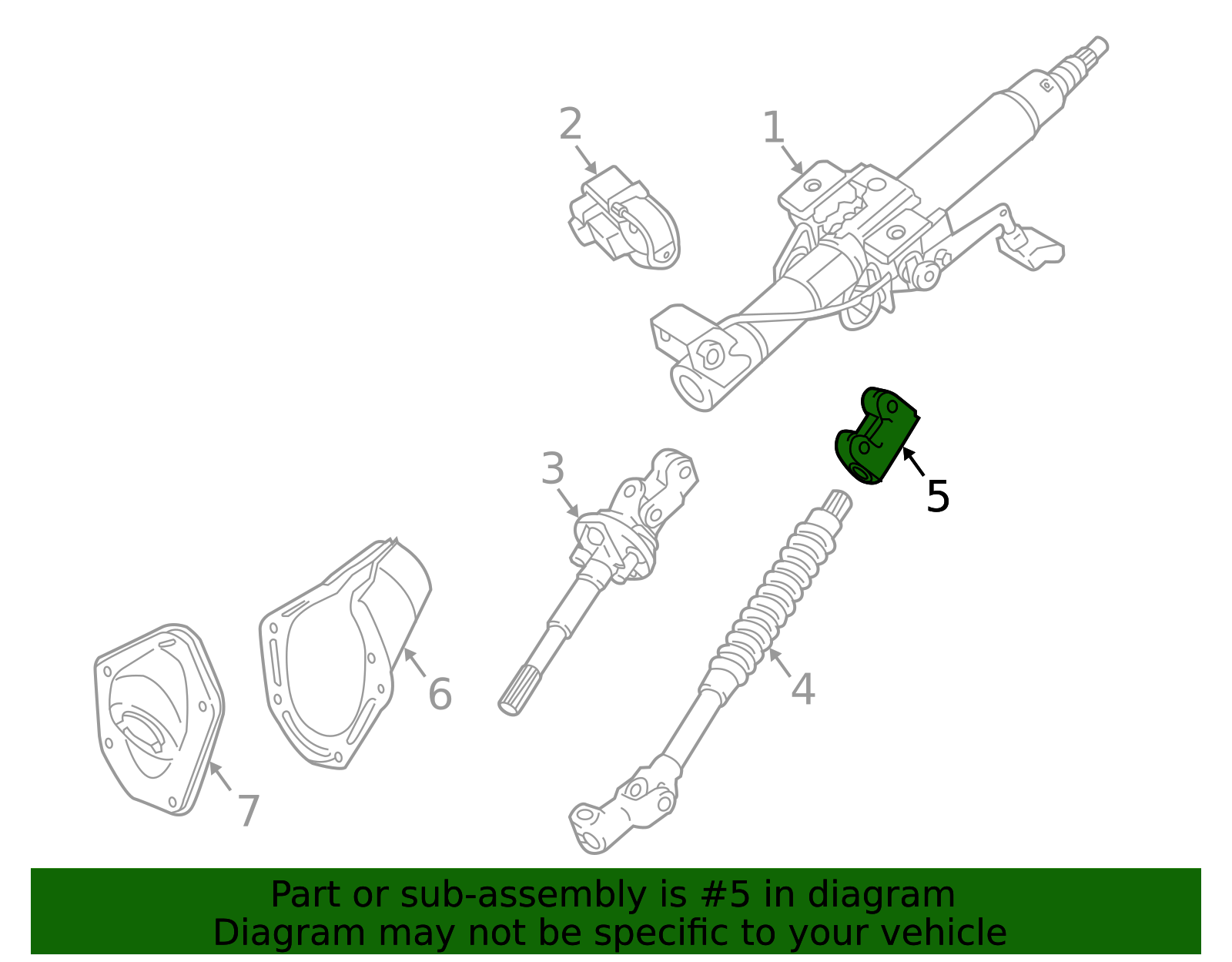 2016-2023 Toyota Tacoma Yoke 45219-04030 | Toyota Parts Express