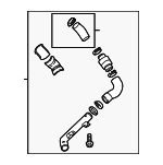 282502B730 - : Inter-Cooler Pipe for Kia: Forte5, Soul Image