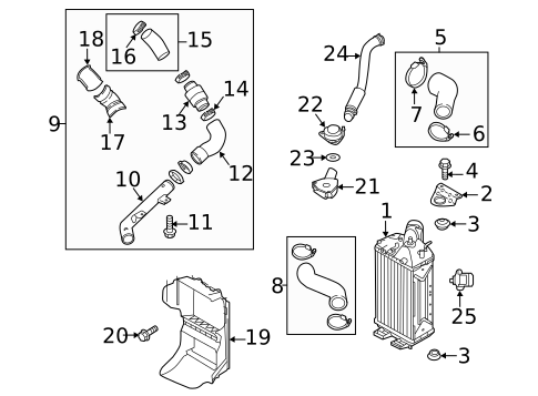 Intercooler for 2018 Kia Soul #0