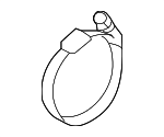 282923A055 - Cooling System: Inter-cooler Pipe Clamp for Kia Image