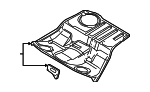 8H0802087A - Body: Floor Pan for Audi: A4, A4 Quattro, RS4, S4 Image