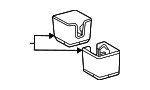 556200E170 - Body: Cup Holder for Lexus Image