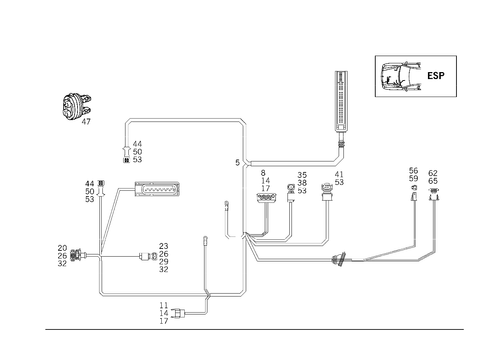 Electronic Stability Program (ESP&reg;) for 1998 Mercedes-Benz E430 #1