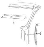F4ZZ7603606A - Body: Molding for Ford Image