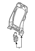710130E070 - Body: Seat Back Frame for Lexus Image