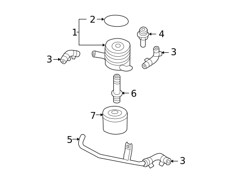 Oil Cooler for 2005 Saab 9-2X #0