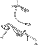 4815591AE - Electrical: Wire Harness for Chrysler: Prowler Image