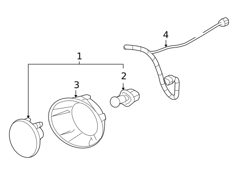 Daytime Running Lamp Components for 2012 Chevrolet Camaro #0
