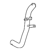 282883L100 - Cooling System: Air Outlet Tube for Genesis: G80, G90 Image