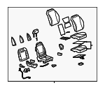 25875550 - Body: Seat Assembly for GM Image