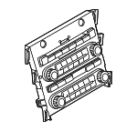9H6Z18842A - Electrical: Bezel for Lincoln: MKZ Image